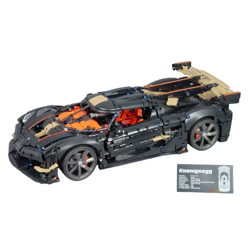 Koenigsegg Sadair's Spear Megacar 42232 Technic Super Car 4104Pcs Building Blocks Kids Toy Koenig segg Sadair's Spear Megacar 42232 Technic